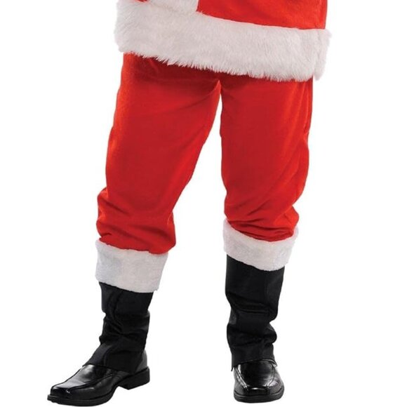 NEW Classic Santa Suit Christmas 1Set 7Pcs Adult Standard Size Up To Size 44 - Picture 8 of 15